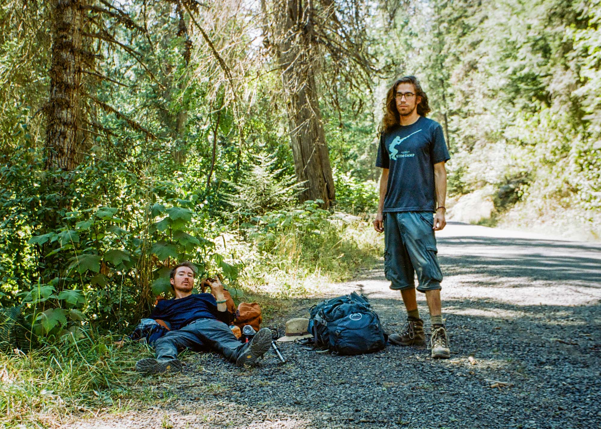 Bret and Paul after hiking.